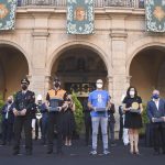 Homenaje victimas covid y trabajos esenciales 19