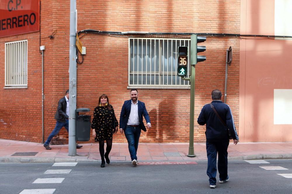 Castellón, semáforos con segunderos, millora seguretat vial 1