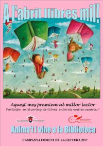 1- Cartell Foment de la lectura 2017