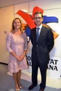 Sebastián Fernández y Marta Gallén.