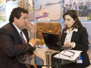 Entrevista con Moliner en Fitur.