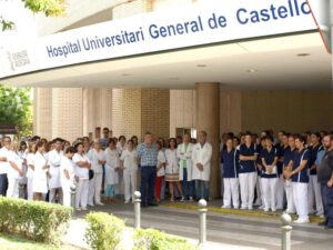 Tres minutos de silencio en el General de Castelló