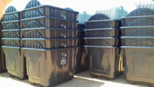 Contenedores de basura nuevos Peñíscola
