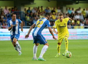Samu Castillejo fue el mejor de la primera parte del Villarreal. FOTO: PEDRO CAZORLA