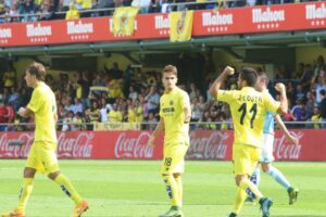 Denis Suárez fue el autor del único gol del Villarreal. FOTO: PEDRO CAZORLA