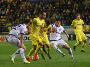 El valenciano Roberto Soldado firmó el tercer gol del 'submarino'. FOTO: PEDRO CAZORLA