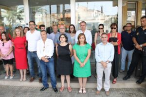 Minuto de silencio en Benicàssim