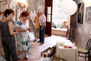 210717 visitantes exposición de la prisión, Festival Onda 3 culturas