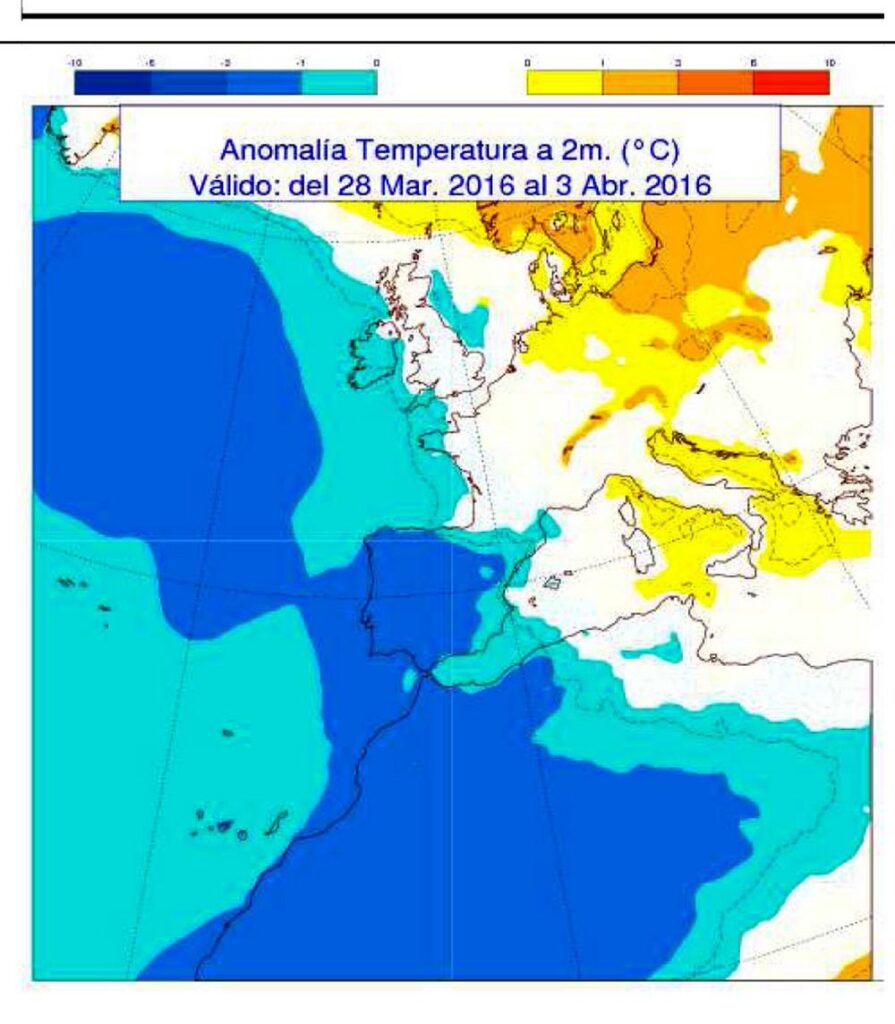 Meteorología 28 a 3 III IV16 T Aemet