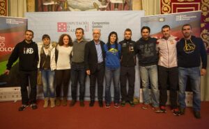 Autoridades, organizadores y participantes se dieron cita en la Diputación Provincial.