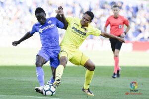 El colombiano Carlos Bacca, en un lance del partido. FOTO: LALIGA