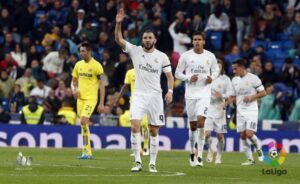 El francés Benzemá firmó el 1-0 antes del descanso. FOTO: LFP