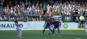 El Castellón pasó del 2-0 al 2-2 en un abrir y cerrar de ojos en el primer tiempo.