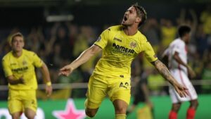 El delantero brasileño Pato celebra el 1-1 anotado antes del descanso. FOTO: UEFA.COM