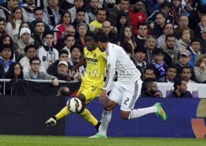 Campbell estuvo muy activo en el carril izquierdo del Villarreal. FOTO: LFP