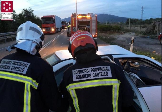 Accidente N340 Torreblanca 010618 2