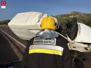 Accidente Santa Magdalena de Pulpis, Bomberos 3VII16 3