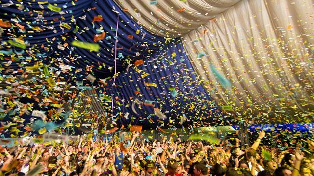 Actuación musical en la Fira d'Onda.