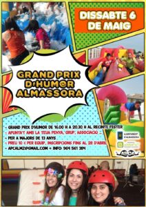 Almassora - cartel Grand Prix dHumor