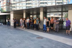 Almassora concentración repulsa atentado