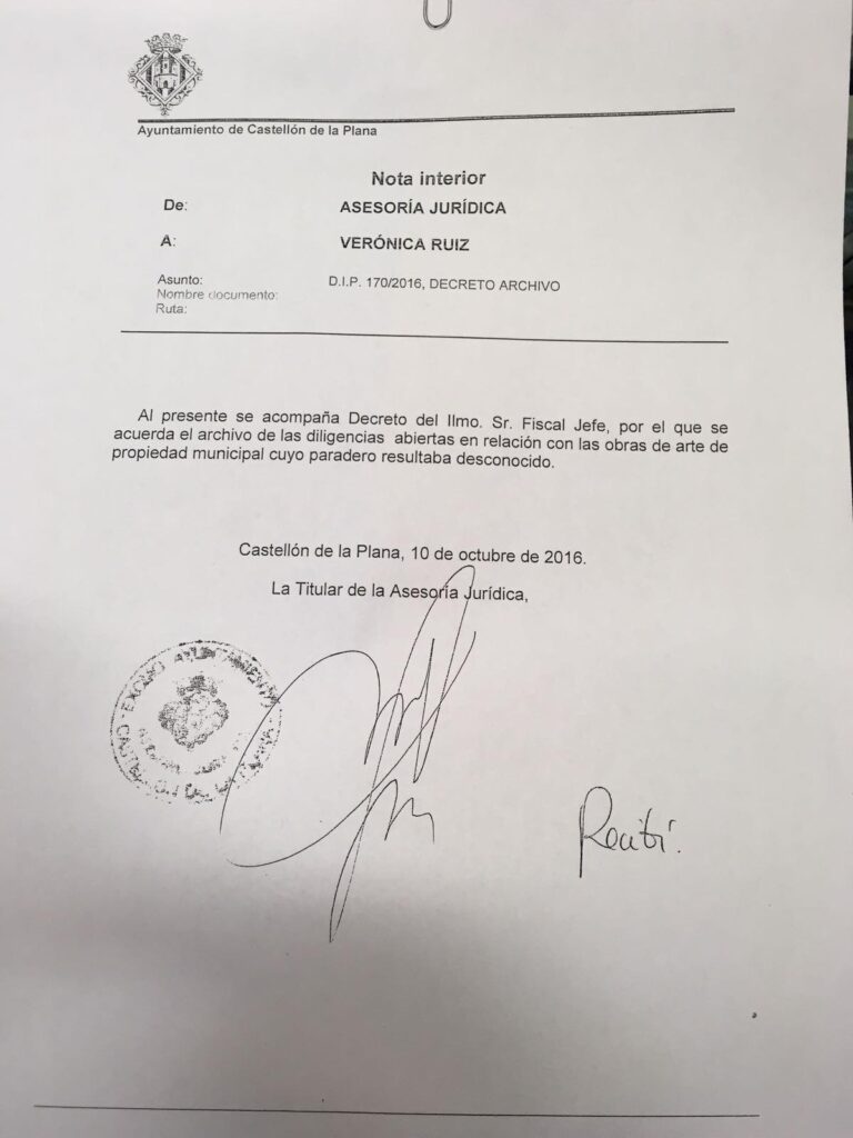 Asesoria juridica archivo Fiscalia 10X16