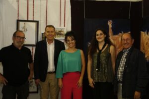 Autoridades visitan la Semana del Arte