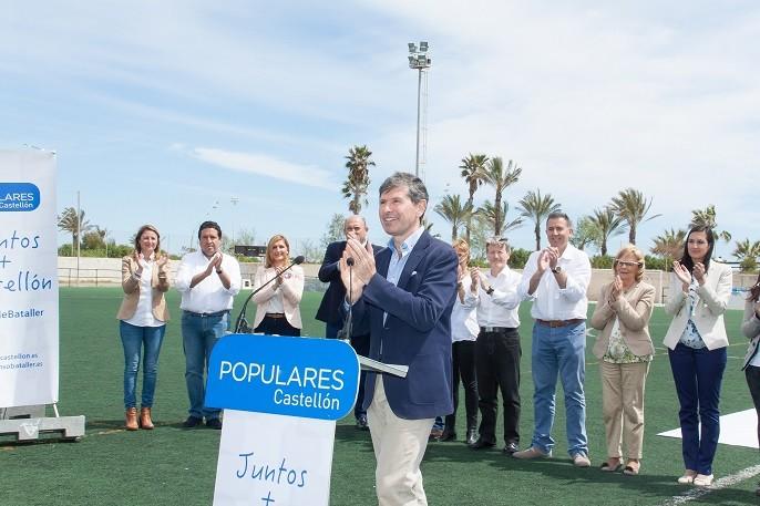 Bataller, en la presentación de la candidatura del PP.