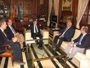 Bataller visita ASCER