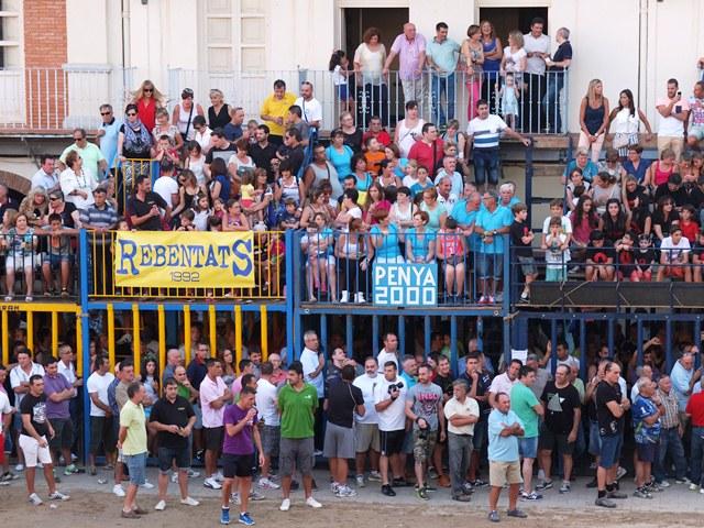 Bou per la Vila patrocinado por el Ayuntamiento de Nules. Fiestas patronales de Sant Bartomeu. 23/08/2014. AYUNTAMIENTO DE NULES