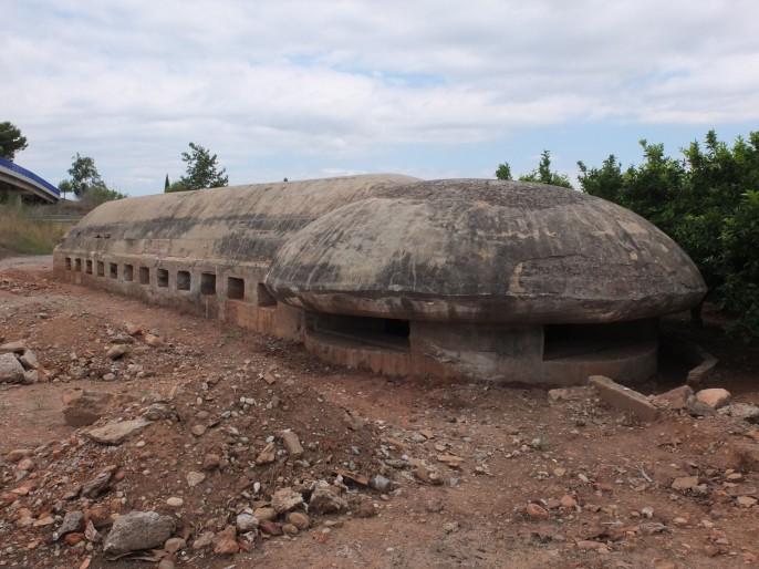 Adecuación de los búnqueres de la Guerra Civil por los alumnos del Taller de Empleo. 15/07/2014. AYUNTAMIENTO DE NULES