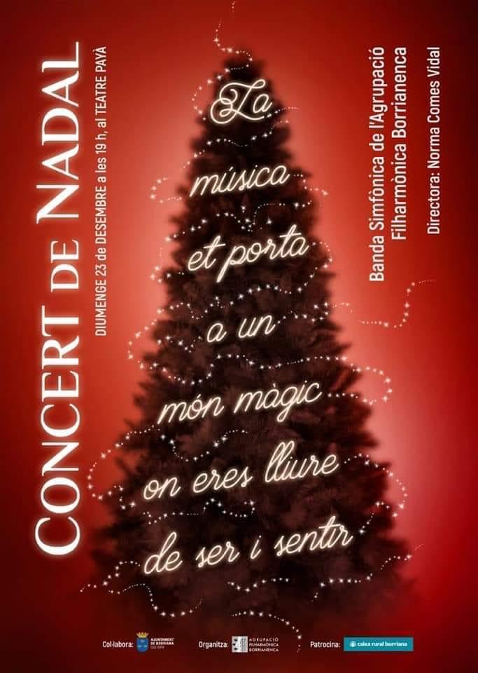 CARTELLCONCERTBANDA23DESEMBRE