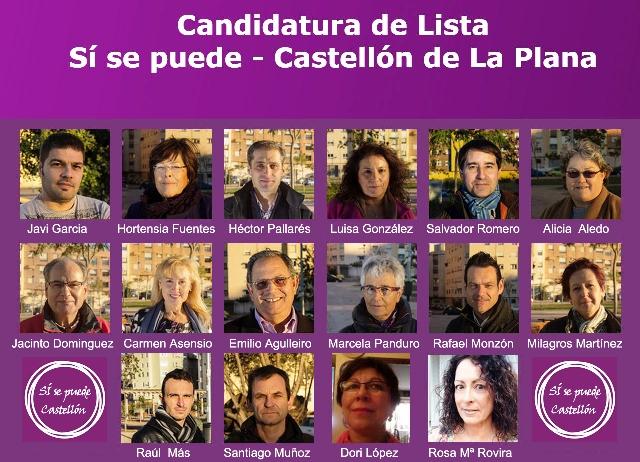 Candidatura de Sí se puede.