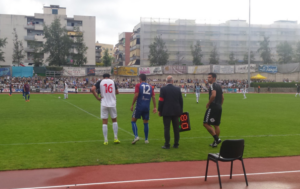 La entrada al campo de Antonio Martínez fue decisivo para el Castellón. FOTO: CRISTIAN GARCÍA