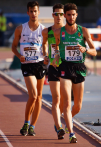 El playero Álvaro Martín participará en los 20 kilómetros marcha.