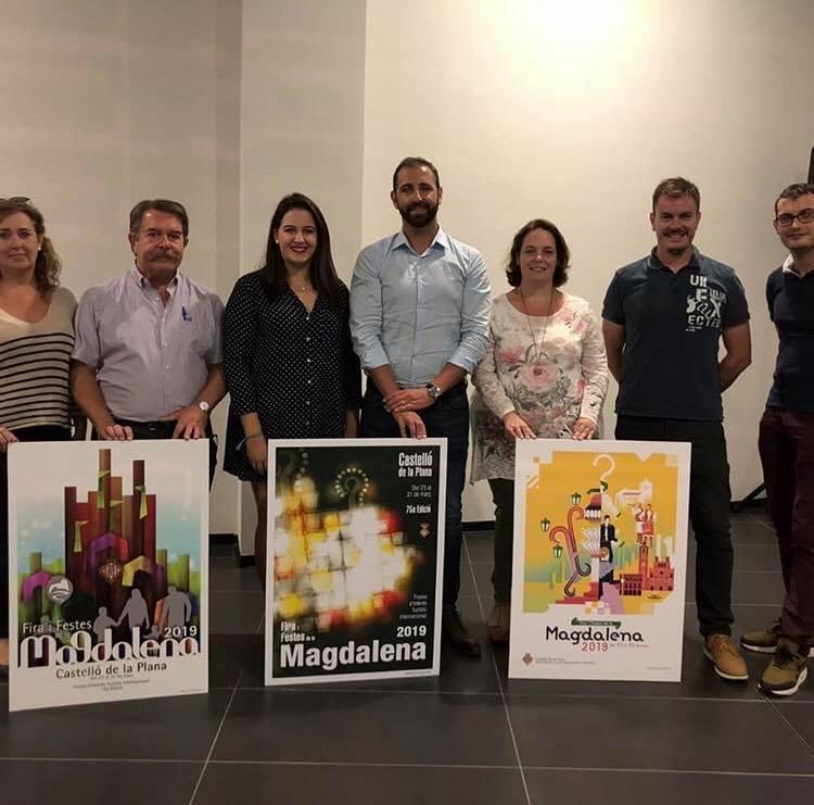 Cartel Fiestas Magdalena 2019 voto