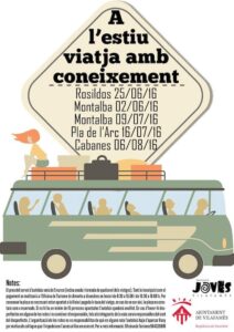 Cartell bus de la marxa Vilafamés
