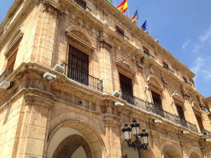 Edificio consistorial plaza Mayor Castellón