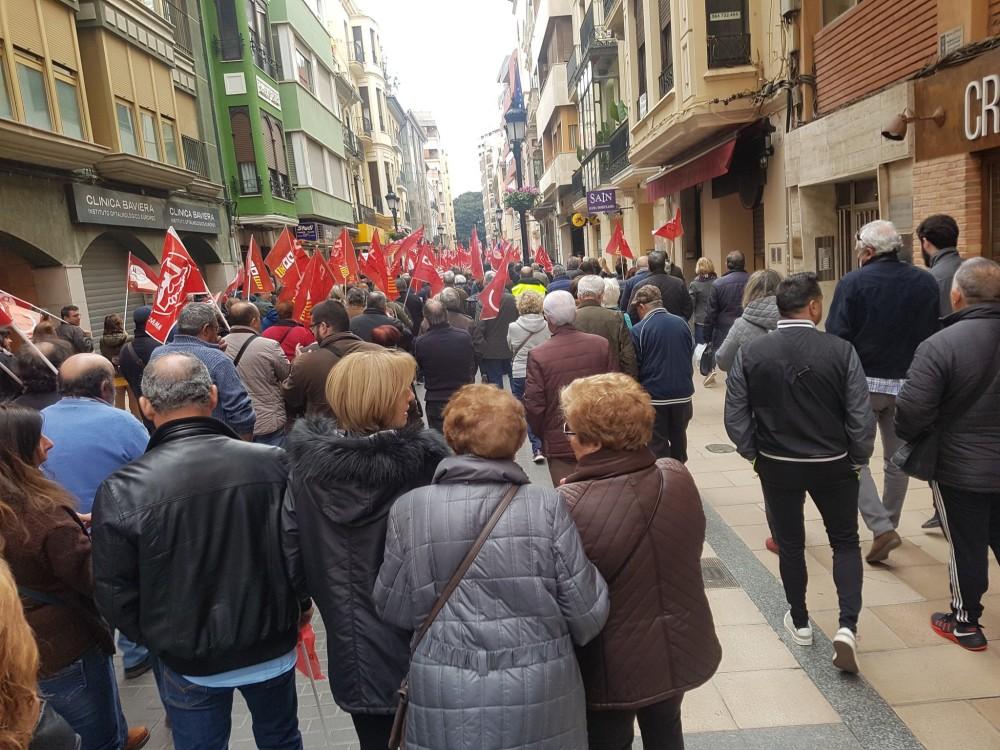 Castellón manifestación pensiones