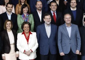Cospedal, Rita, Rajoy y Fabra