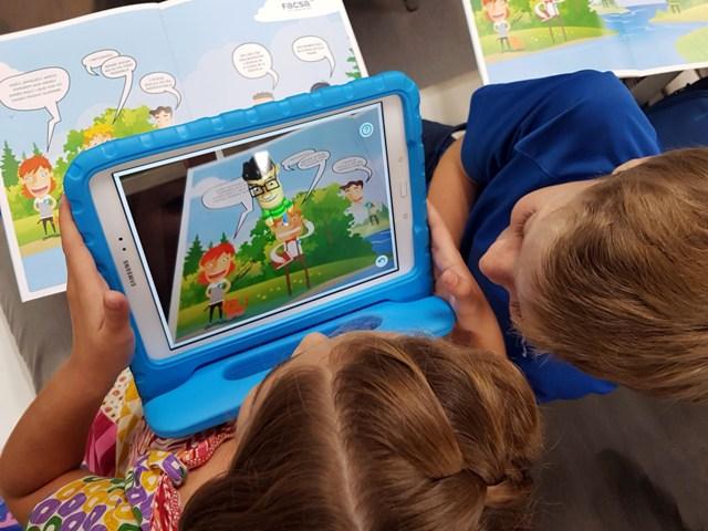 Curso del Agua tablet horizontal