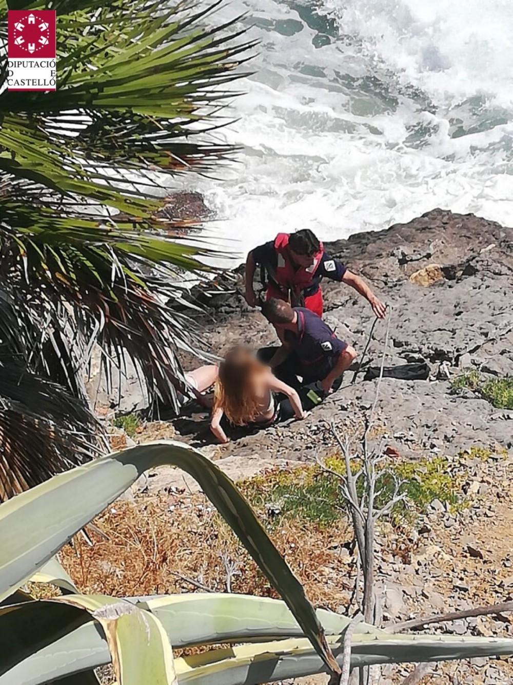 Oropesa, rescate bañistas
