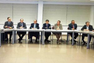 Reunión en Castellón sobre el PGOU.