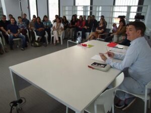 Xus Sempere en las jornadas