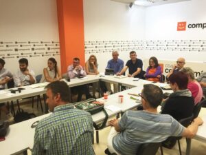 Ejecutiva valenciana de Compromís 27VI16