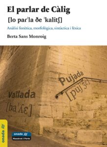 El parlar de Càlig, de Berta Sans Monroig