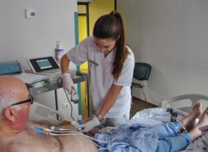 Electrocardiogramas en el hospital de la plana