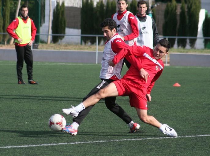 Los jugadores del Castellón no quieren confianzas ante la visita del colista Catarroja.
