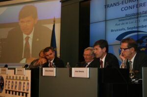Alcalde Castellón en Bruselas-Corredor Mediterráneo