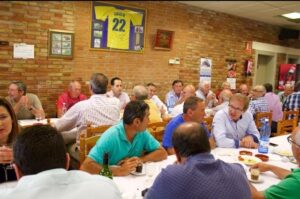 Almuerzo popular en la Cooperativa