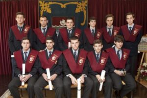 Alumnos de Bachillerato del colegio Miralvent.